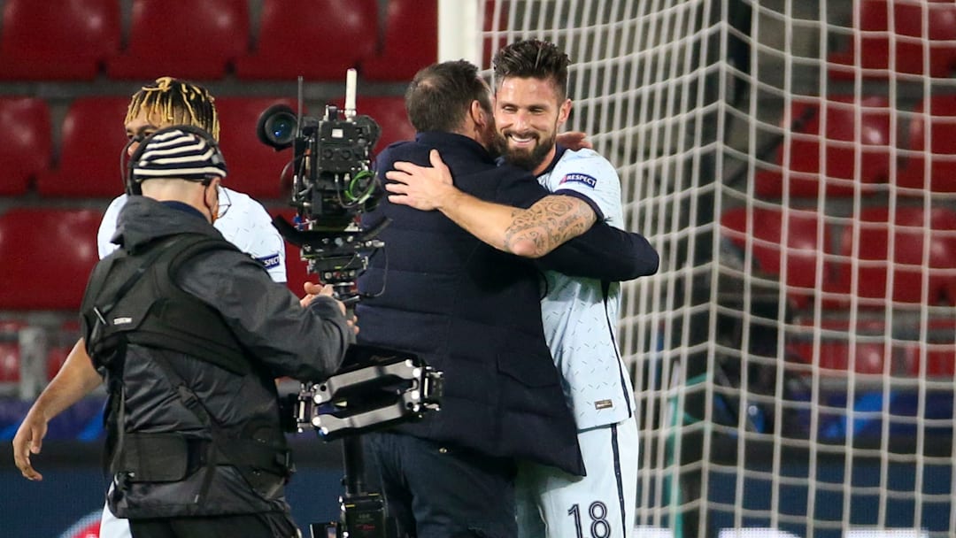 Olivier Giroud, Frank Lampard Olivier Giroud, Frank Lampard