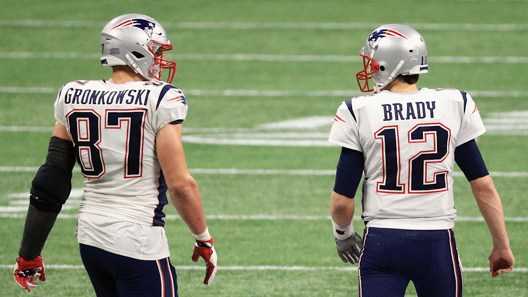 Rob Gronkowski, Tom Brady Rob Gronkowski, Tom Brady