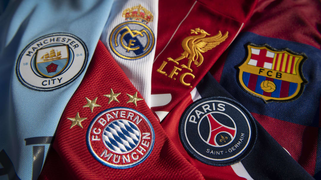 The Top European Football Club Badges The Top European Football Club Badges