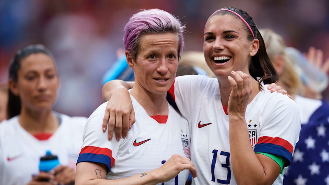 Megan Rapinoe, Alex Morgan - Soccer Player Megan Rapinoe, Alex Morgan - Soccer Player