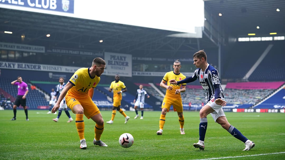 Doherty set up the winning goal for Harry Kane against West Brom