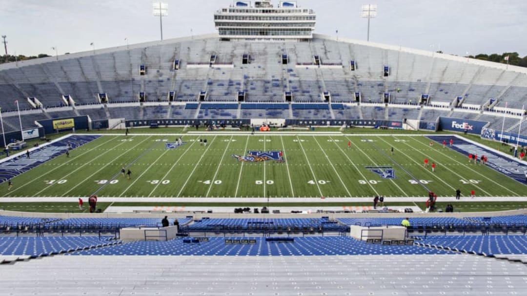 MEMPHIS, TN - OCTOBER 17: Liberty Bowl Memorial Stadium before a game between the Ole Miss Rebels and the Memphis Tigers on October 17, 2015 in Memphis, Tennessee. (Photo by Wesley Hitt/Getty Images)