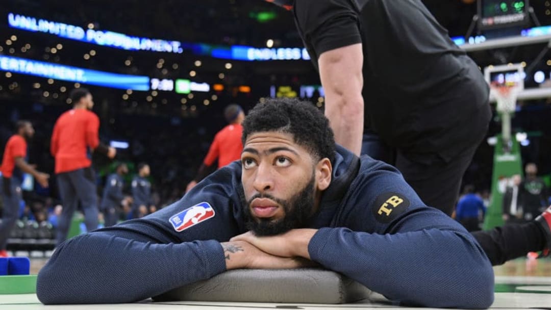 Anthony Davis Boston Celtics (Photo by Brian Babineau/NBAE via Getty Images)