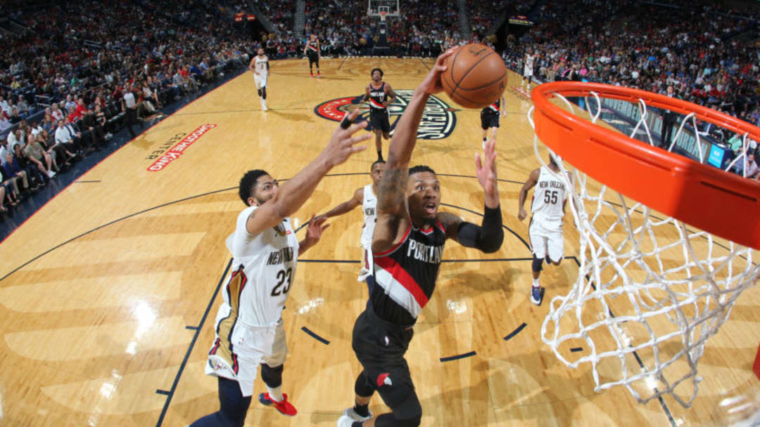 NEW ORLEANS, LA - MARCH 27: Damian Lillard