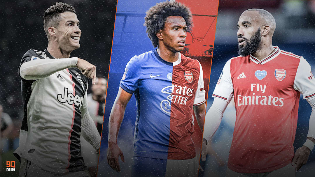 Cristiano Ronaldo, Willian et Alexandre Lacazette font l'actu mercato Cristiano Ronaldo, Willian et Alexandre Lacazette font l'actu mercato