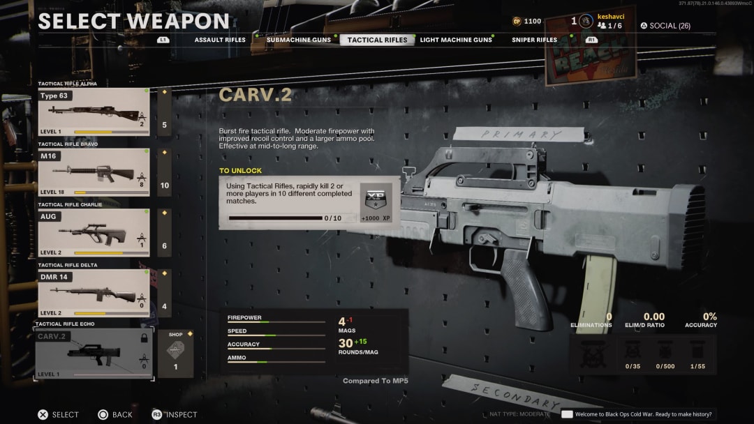 Call of Duty Weapon: Carv.2 