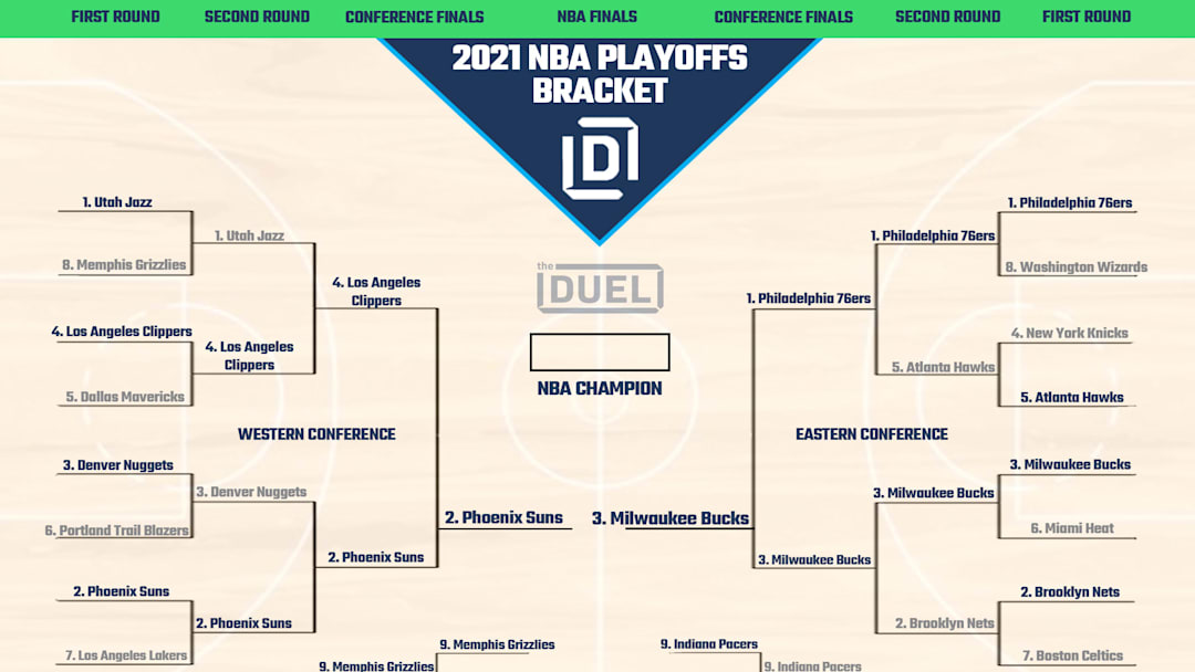 pic Nba Finals Bracket Updated nba playoffs printable bracket 2021