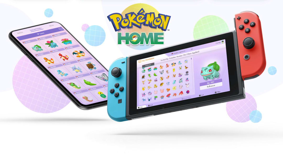 Link your Pokémon GO to Nintendo Account to use Pokémon Home.