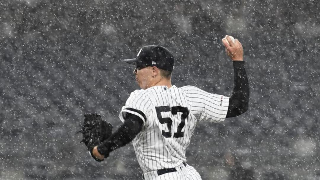 New York Yankees. #57. (Photo by Sarah Stier/Getty Images)
