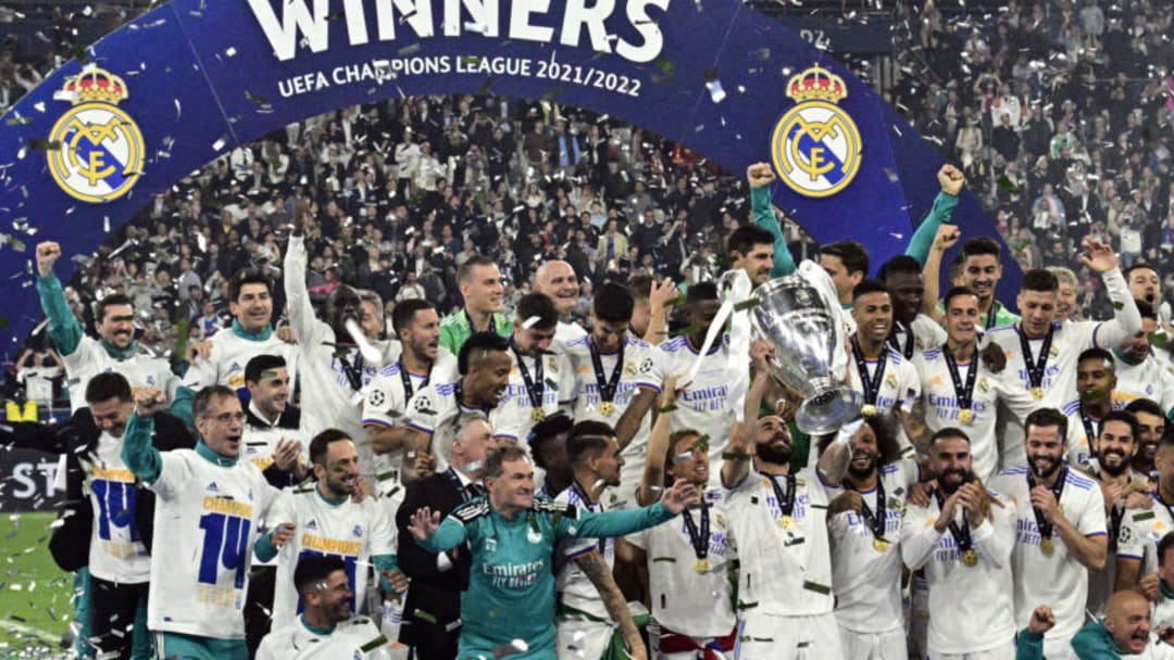 Real Madrid, Champions League (Photo by JAVIER SORIANO/AFP via Getty Images)