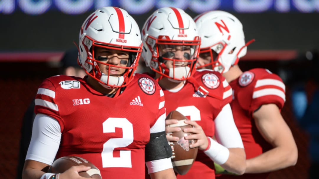 Adrian Martinez, Nebraska Cornhuskers. (Photo by Steven Branscombe/Getty Images)