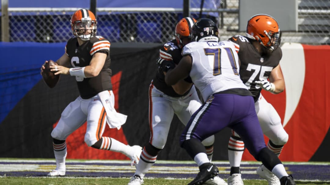 Cleveland Browns, Baker Mayfield. (Photo by Scott Taetsch/Getty Images)