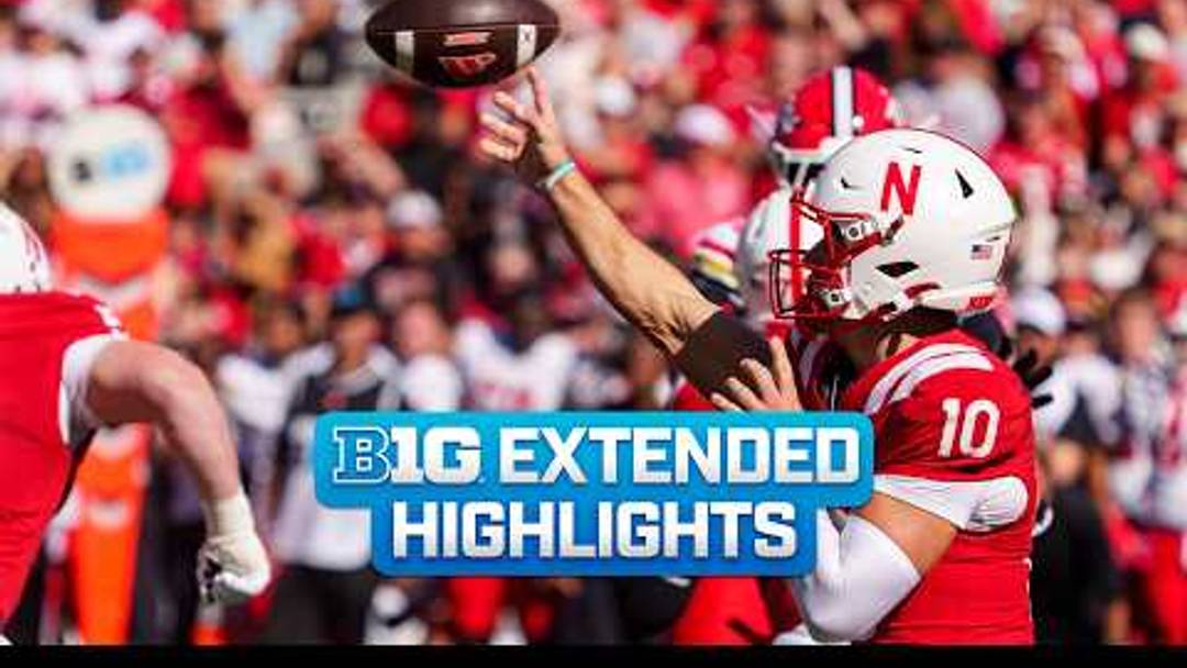 Maryland at Nebraska | Extended Highlights | Big Ten Football | 10/03/2026