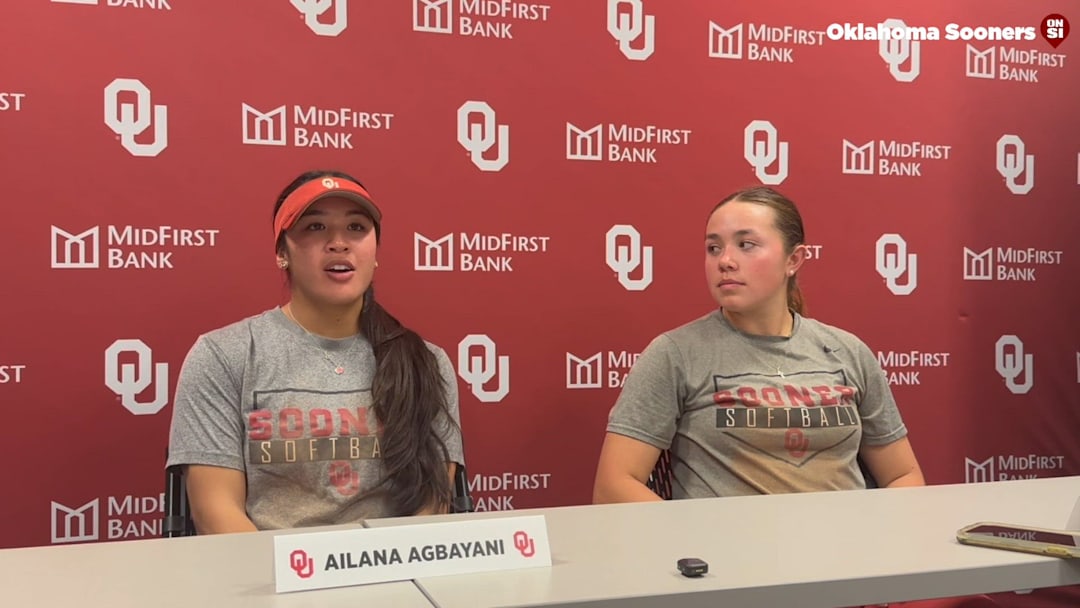 WATCH: Oklahoma 2B Ailana Agbayani and SS Gabbie Garcia Interview