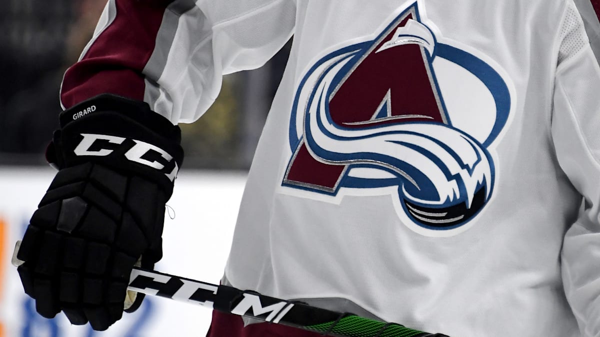 Avalanche jersey history sales