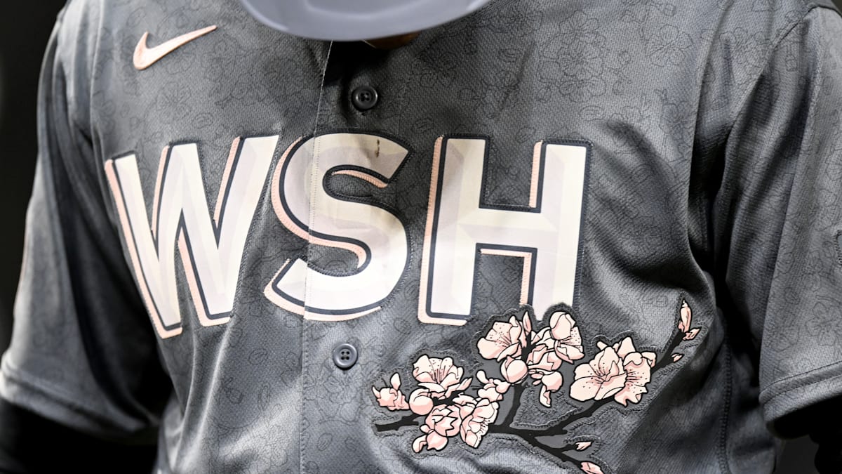 Washington nationals new jersey on sale