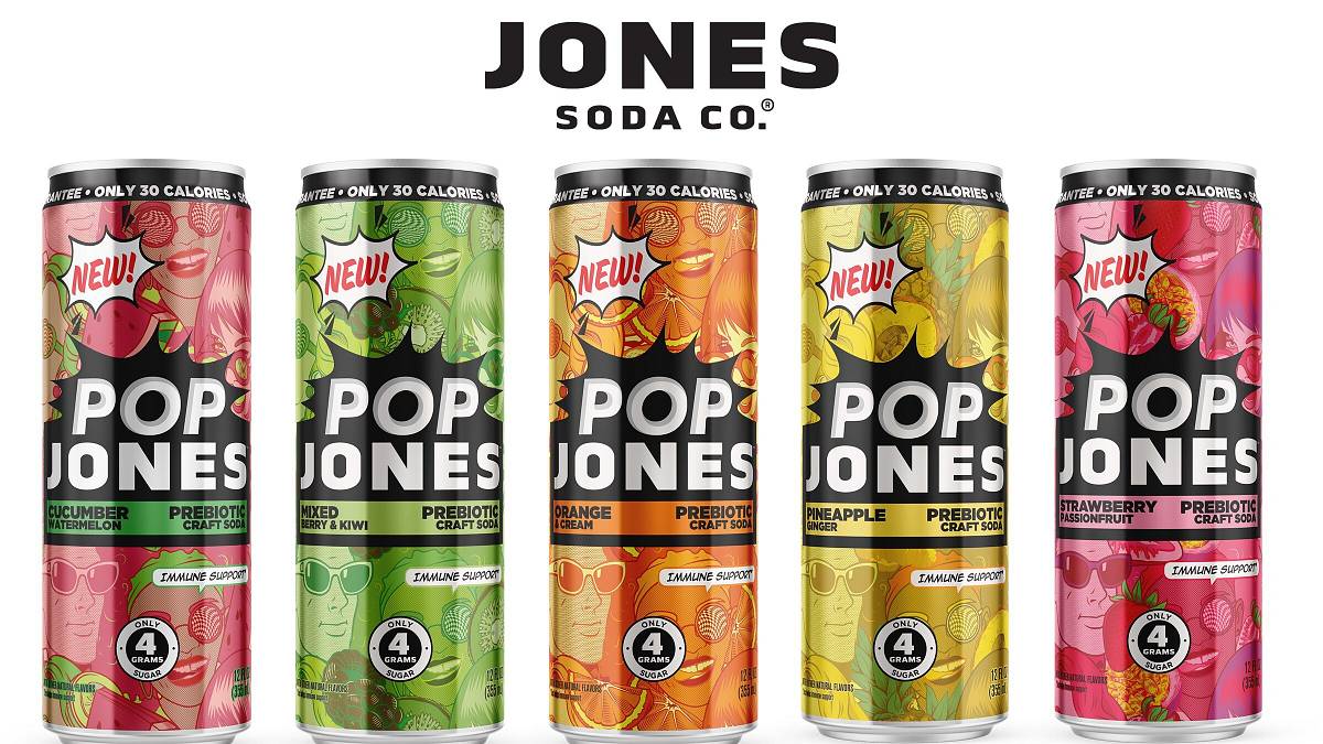 Jones Soda pops in on the ever-evolving world of healthier sodas
