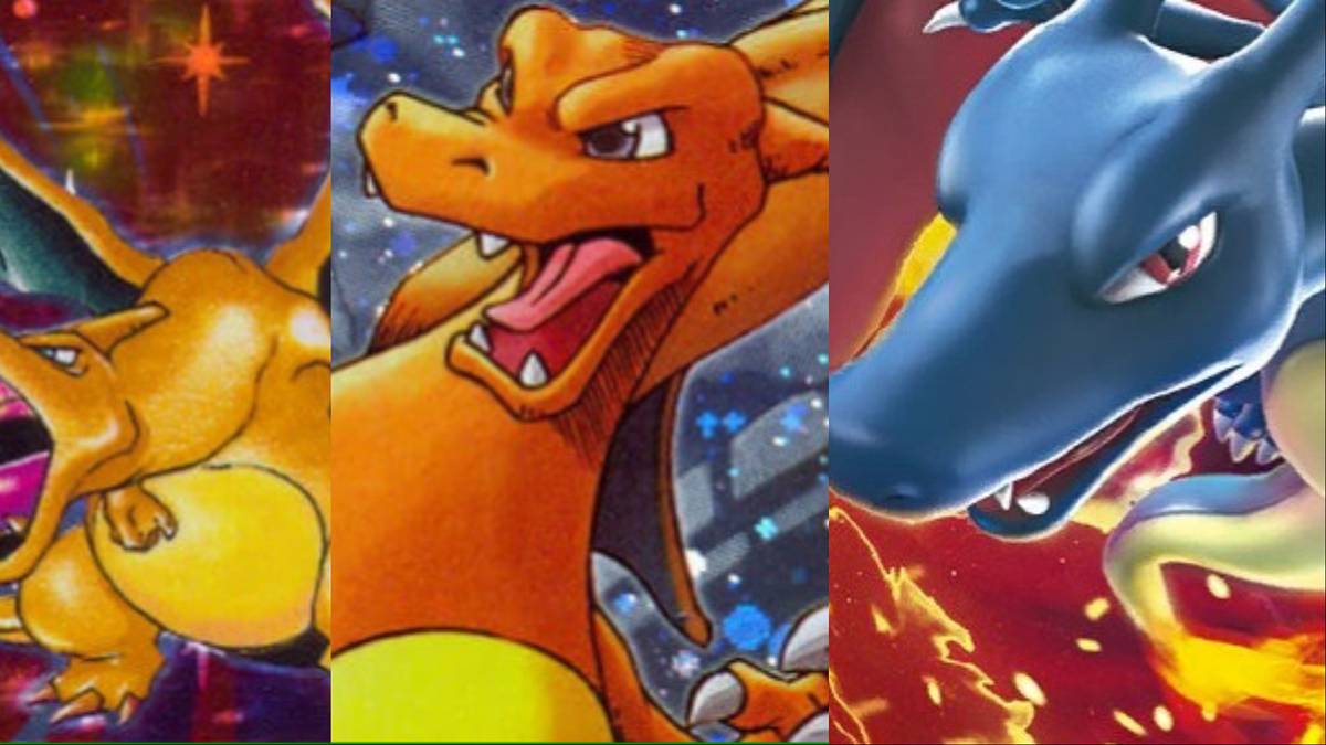 charizard pokemon card art Amazon.com: Pokemon - Charizard ex 183/165 - Pokemon 151 - Full Art Ultra  Rare main image 1