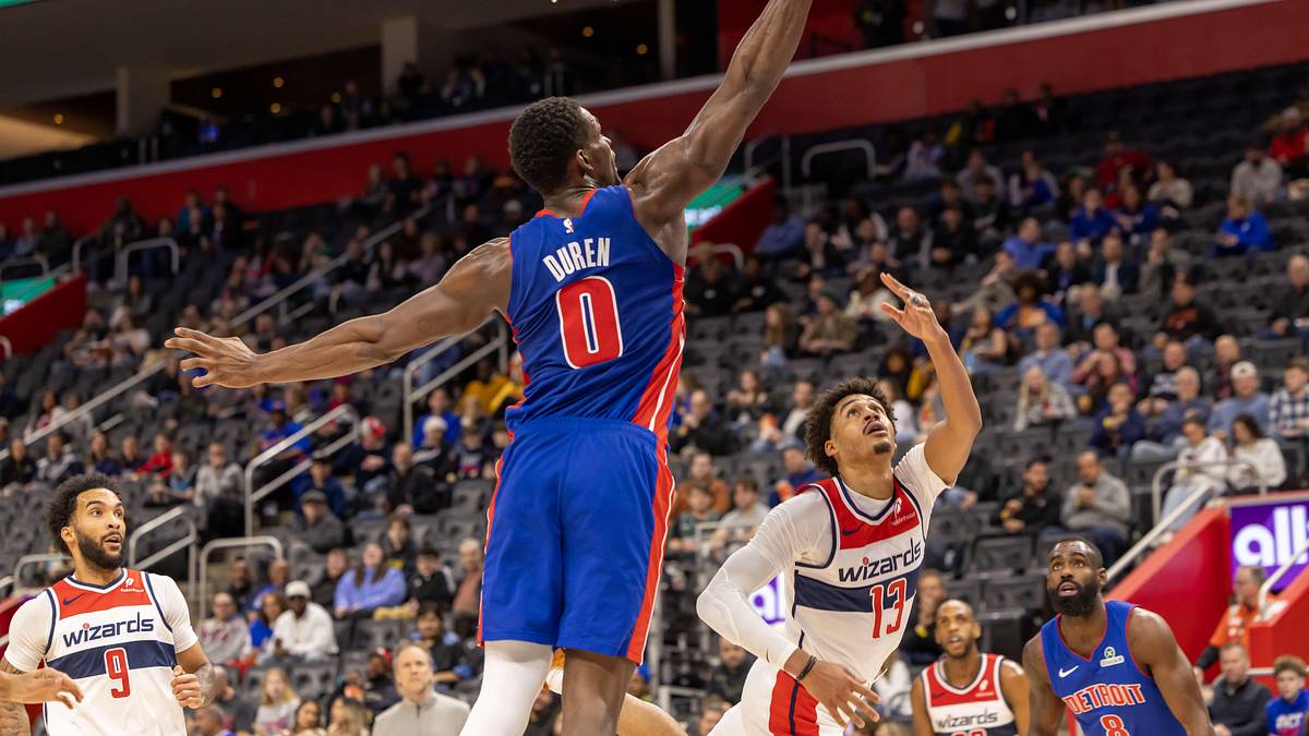 ◆JORDAN ジョーダン　インサート　NBA Jalen Duren: How Wizards 'Fueled the Fire' vs Detroit Pistons