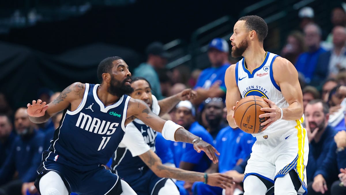 Dallas Mavs' Kyrie Irving Speaks on 'Mutual Respect' with Stephen Curry