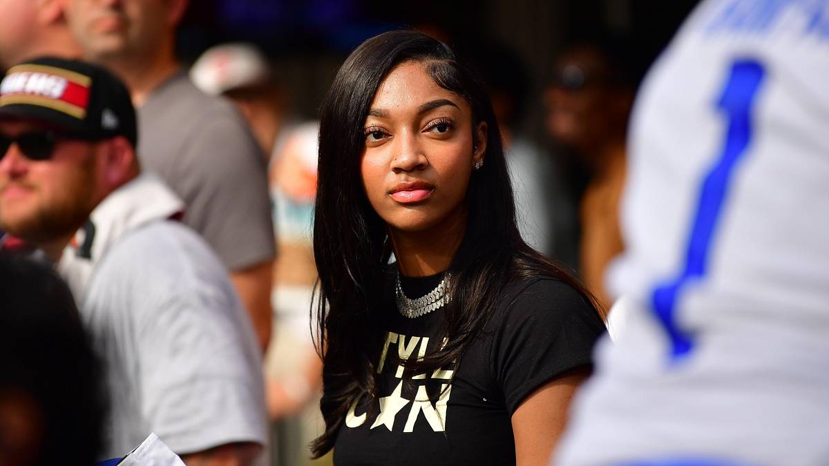 Angel Reese's custom WNBA Finals split jersey fit is Unrivaled