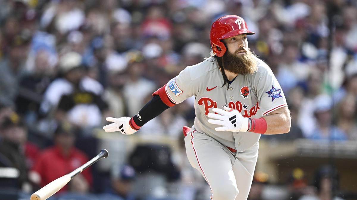 Phillies breathe sigh of relief after Brandon Marsh injury scare vs Padres