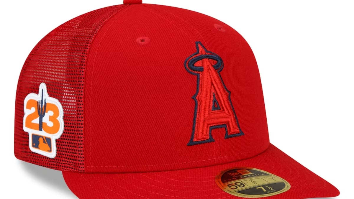 Check out New Era s 2023 Los Angeles Angels Spring Training hats