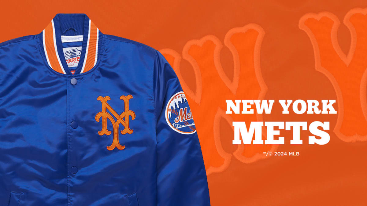 Starter mets jacket hot sale