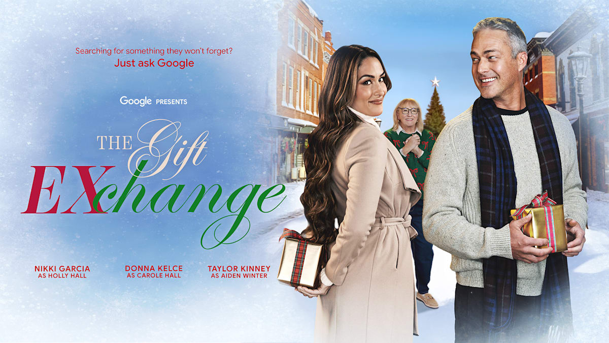 Chicago Fire star Taylor Kinney stars in The Gift EXchange holiday ad for  Google
