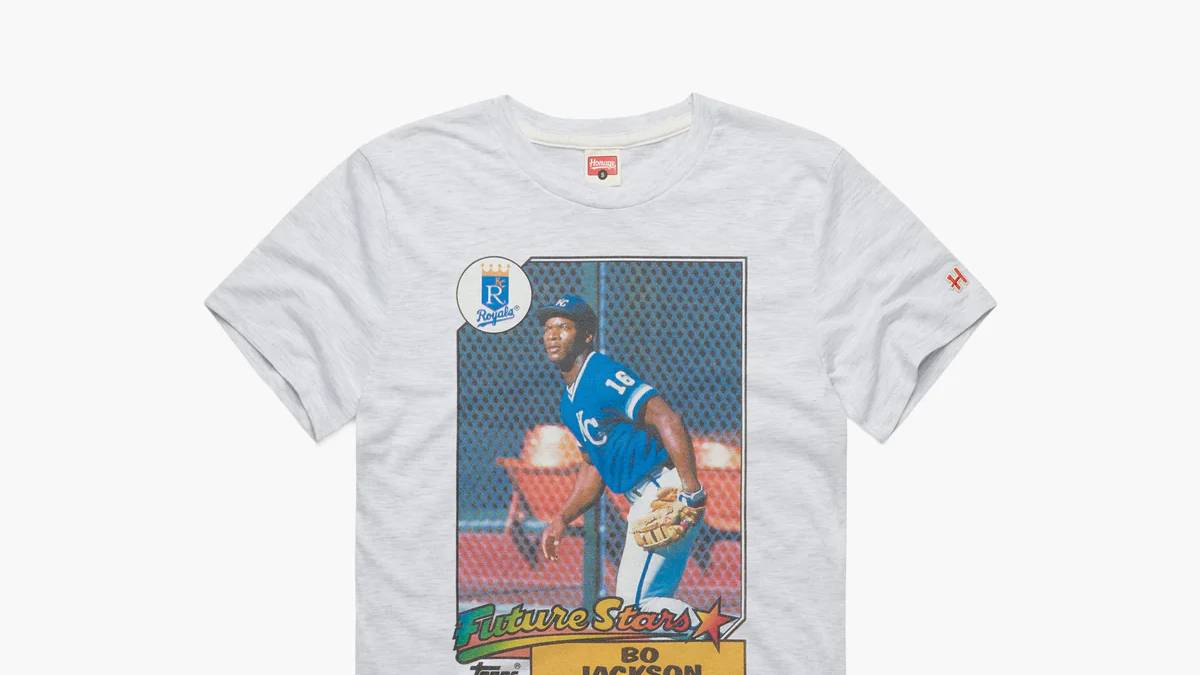 Kansas City Royals fans need to check out these retro Bo Jackson 