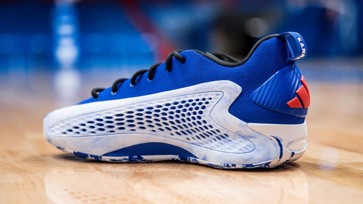 Anthony Edwards' Adidas Sneakers Honor Kansas Jayhawks