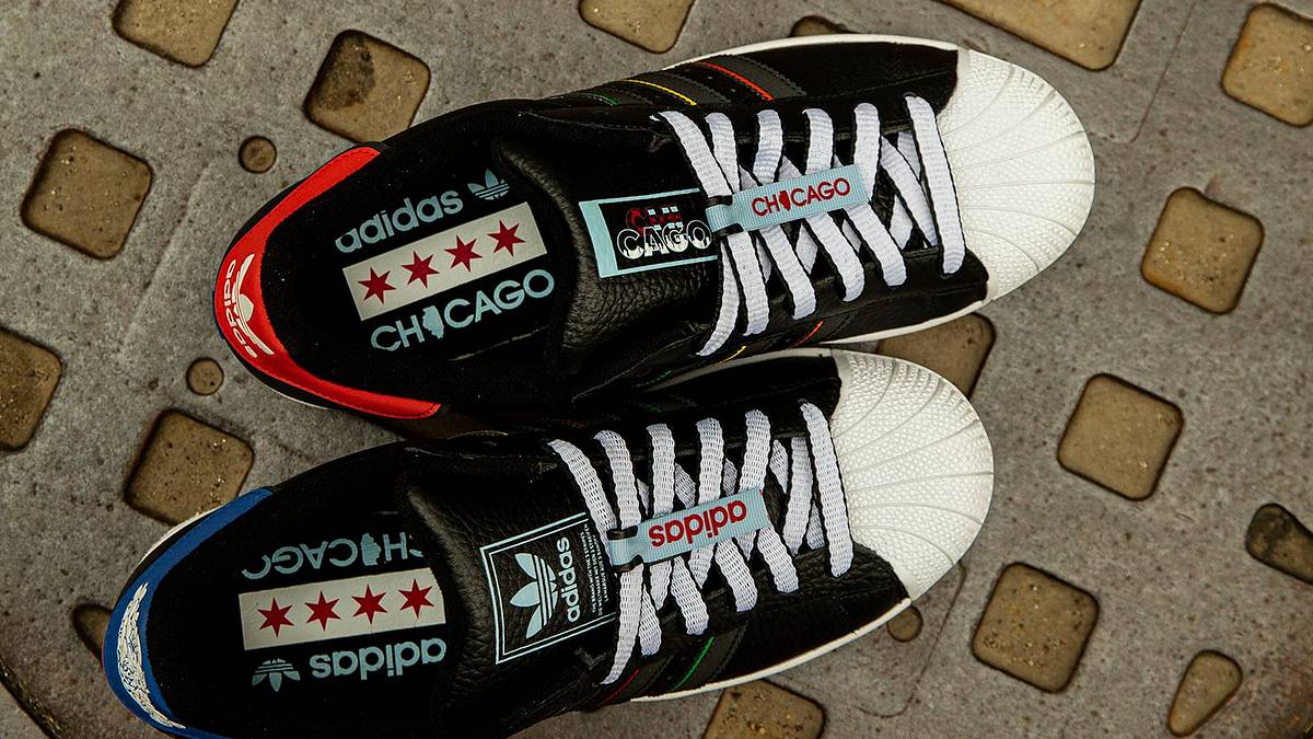 The Adidas Superstar Suits Up for Chicago Sports Teams