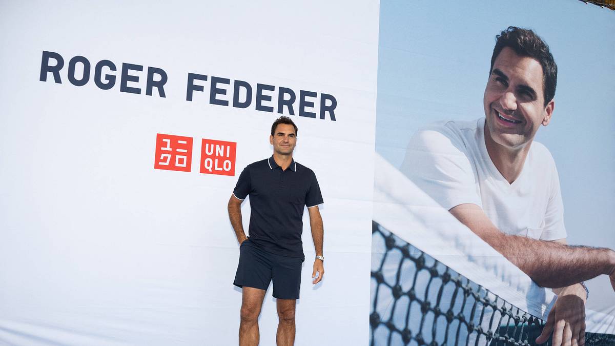 Uniqlo Launches The Roger Federer Collection in Paris