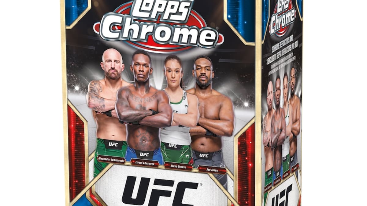 Reid's Rips: 2024 Topps Chrome UFC Blaster Box