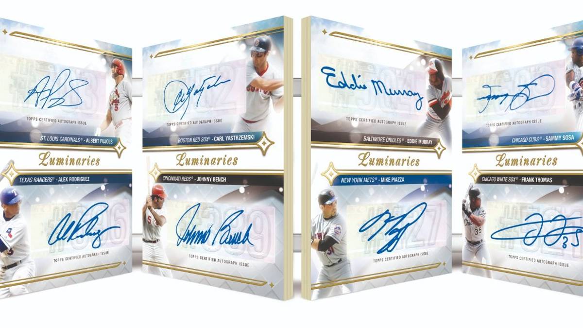 New high-end 2024 Topps Luminaries Baseball contains absurd cards 