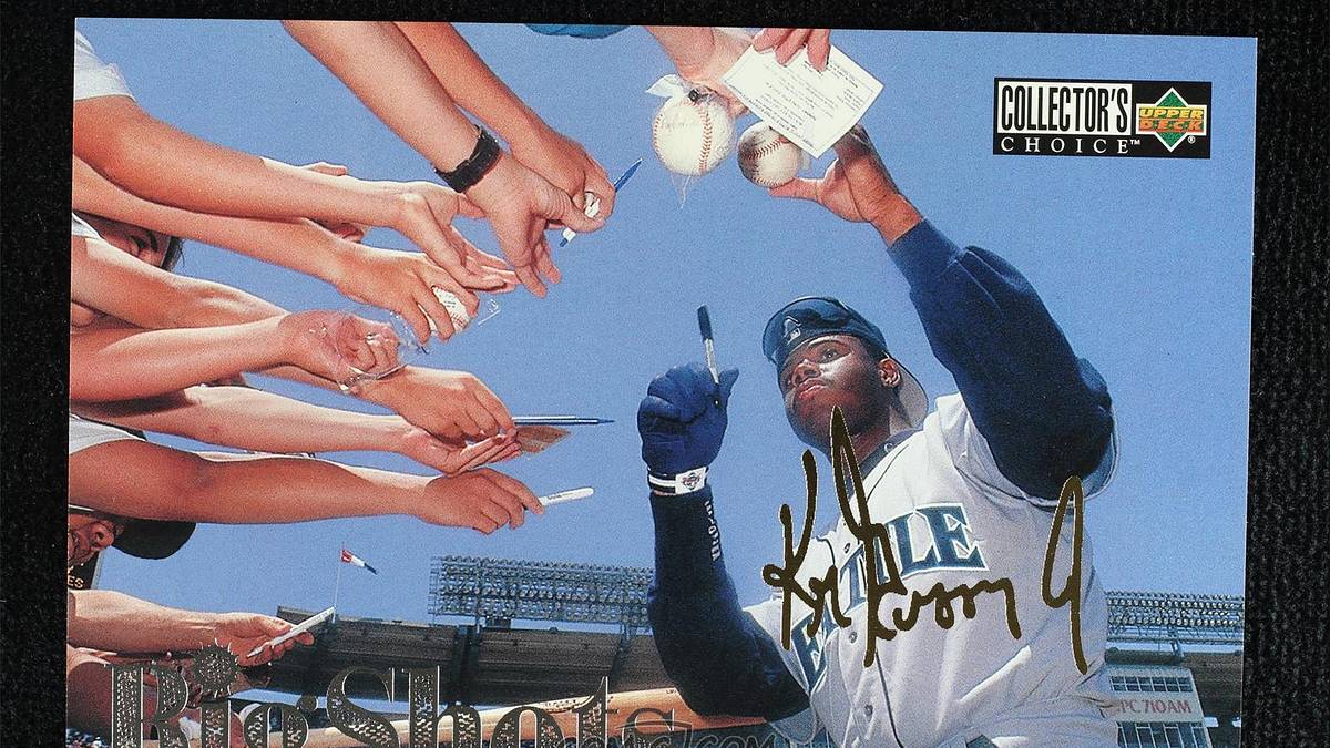 Ken Griffey Jr. Career Upper Deck Set Run