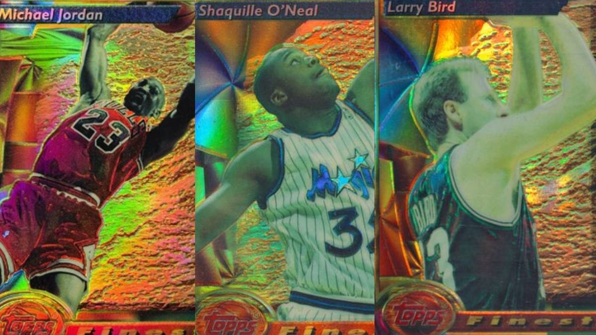 1993-94 Topps Finest Basketball changed The Hobby