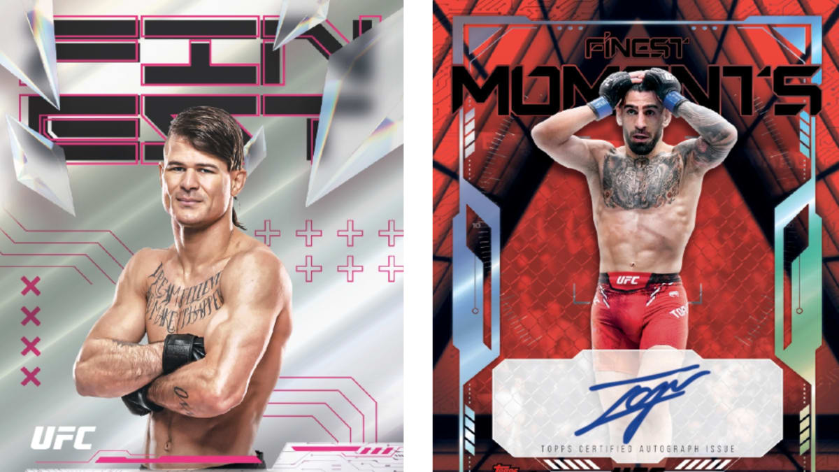2025 Topps Finest UFC Brings the Heat to the Hobby