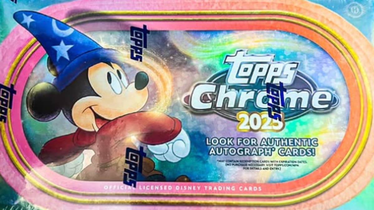 How to Get a 2025 Topps Chrome Disney Hobby Box for FREE