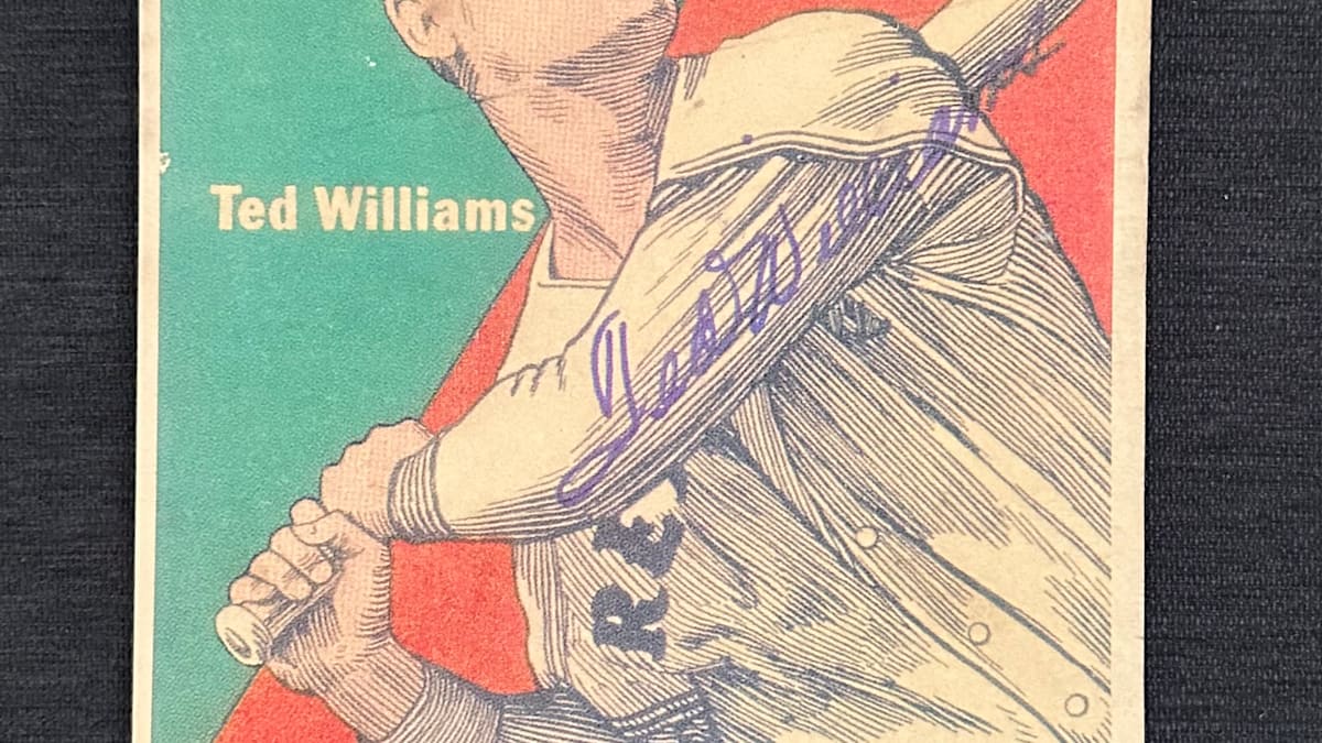 The Rare 1954 Topps Ted Williams 