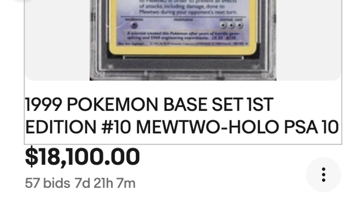 yugioh rare god cards 1999 Pokémon Mewtwo Base Set Unlimited Holo #10 PSA 8 NM-MT