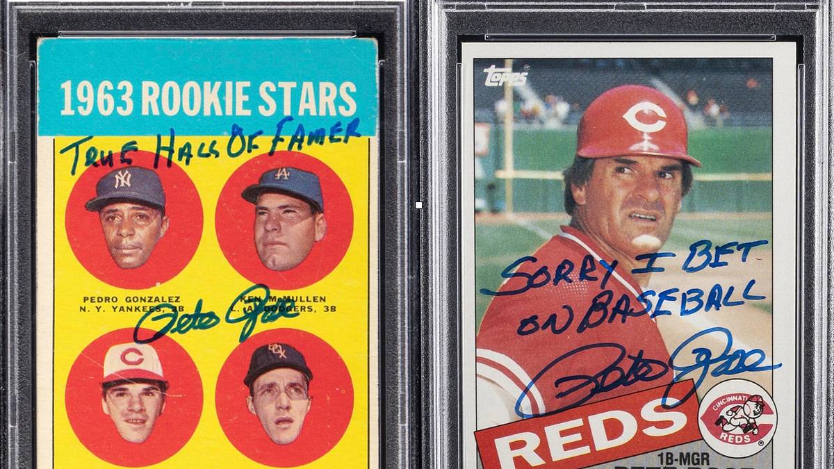 Top 5 Iconic Pete Rose Baseball Cards