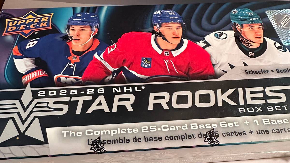 2025-26 Upper Deck NHL Star Rookies Box Set Review