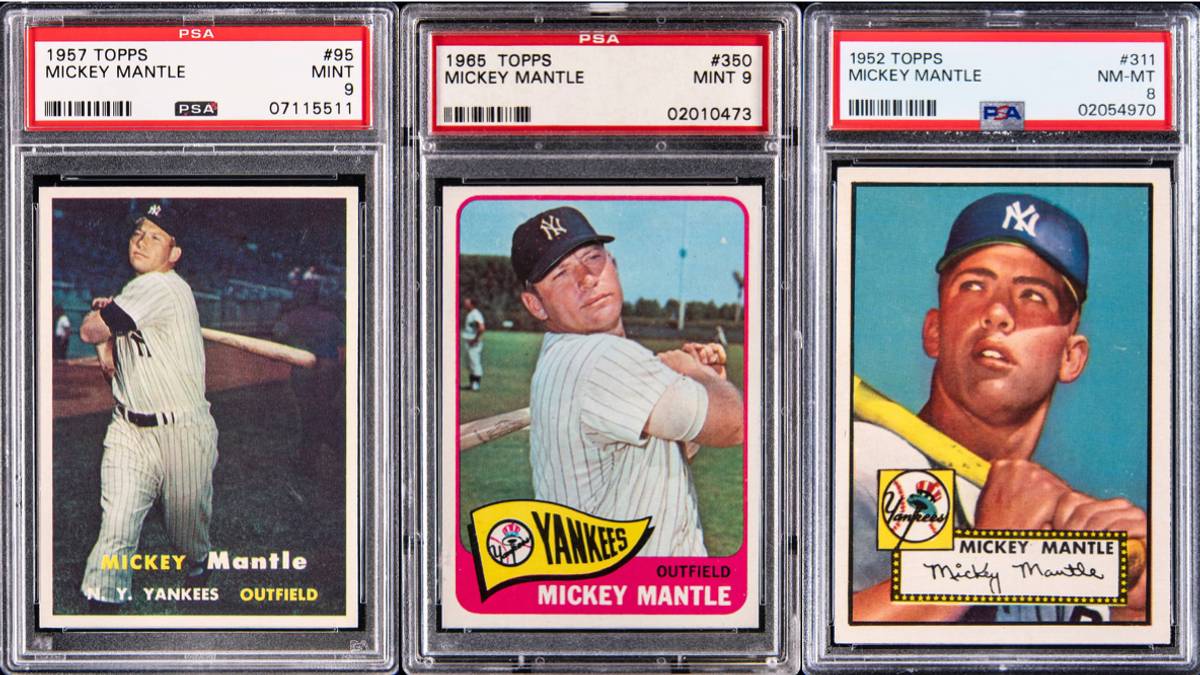 first edition mickey mantle baseball card Rookie 1952 Topps Mickey Mantle Rookie