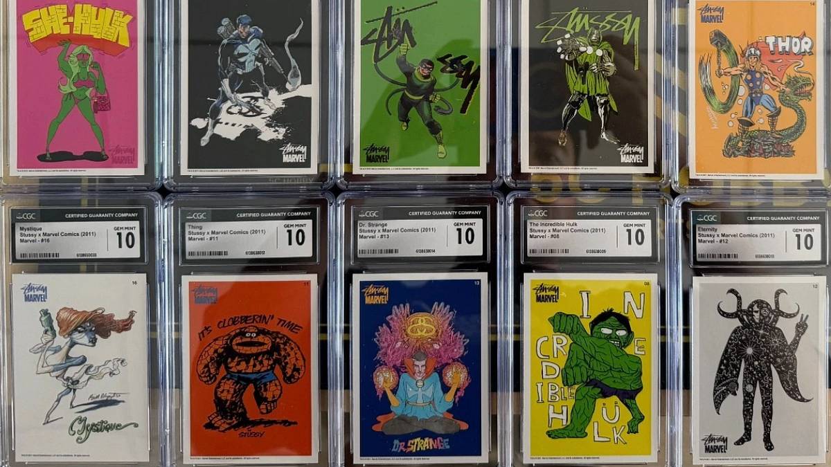 The Stüssy x Marvel Cards That Were Ahead of Their Time