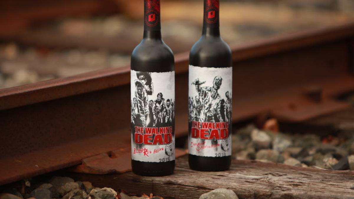 Living Wine Labels bring Last Wine Company's The Walking Dead to life