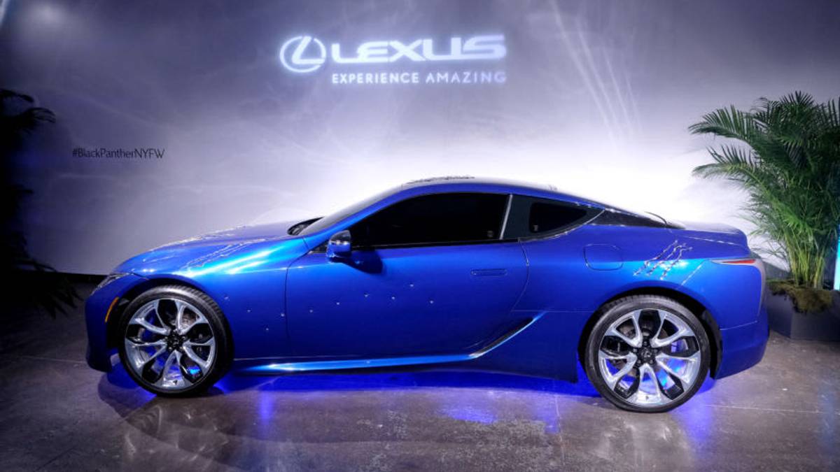 Lexus' Structural Blue is a gorgeous nightmare.