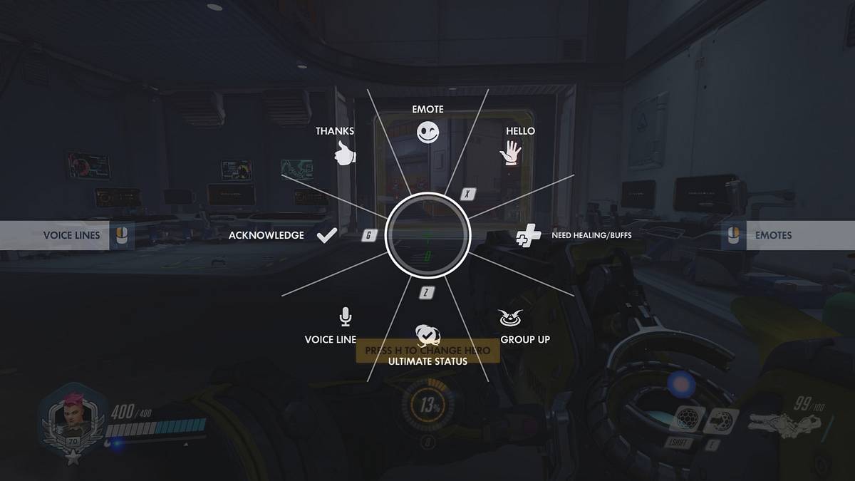How to Say No in Overwatch on the Communication Wheel
