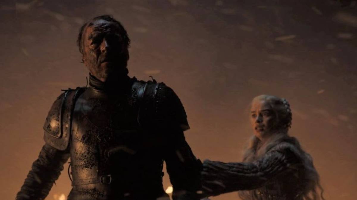 Photo Encadrée Autographiée Iain Glen En Jorah Mormont - Game Of Thrones - Format 25,4x20,3 Cm Prêt à Encadrer