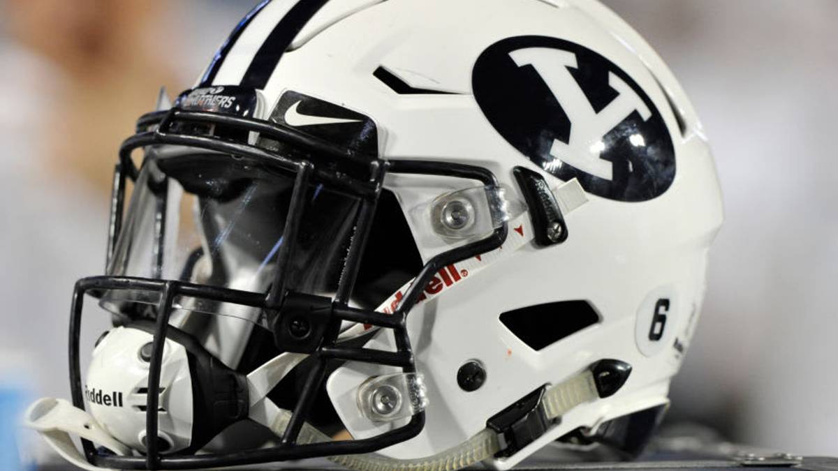 byu football helmet 2019 Riddell Cougars Royal Mini Speed Riddells Revolution Speed helmet has taken the football world by storm BYU Football - BYU Football